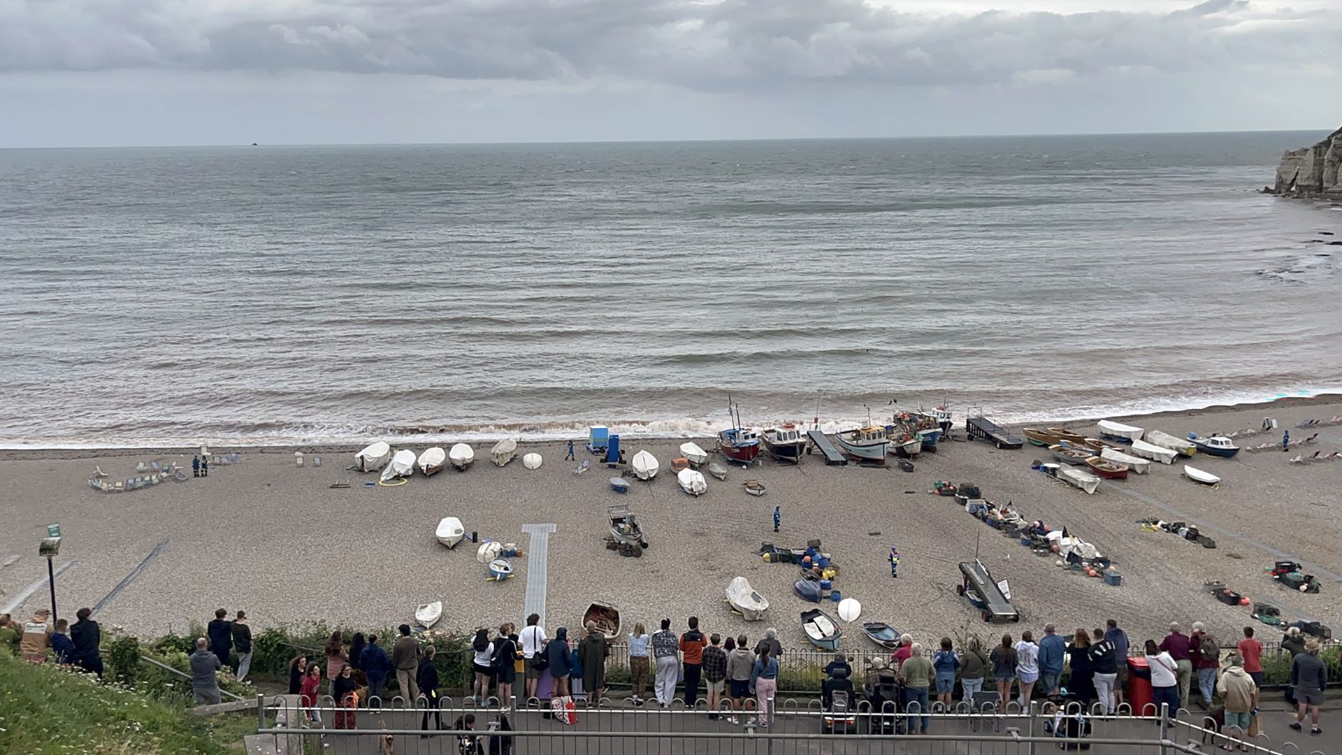 Beach evacuated after ‘unexploded bomb’ found