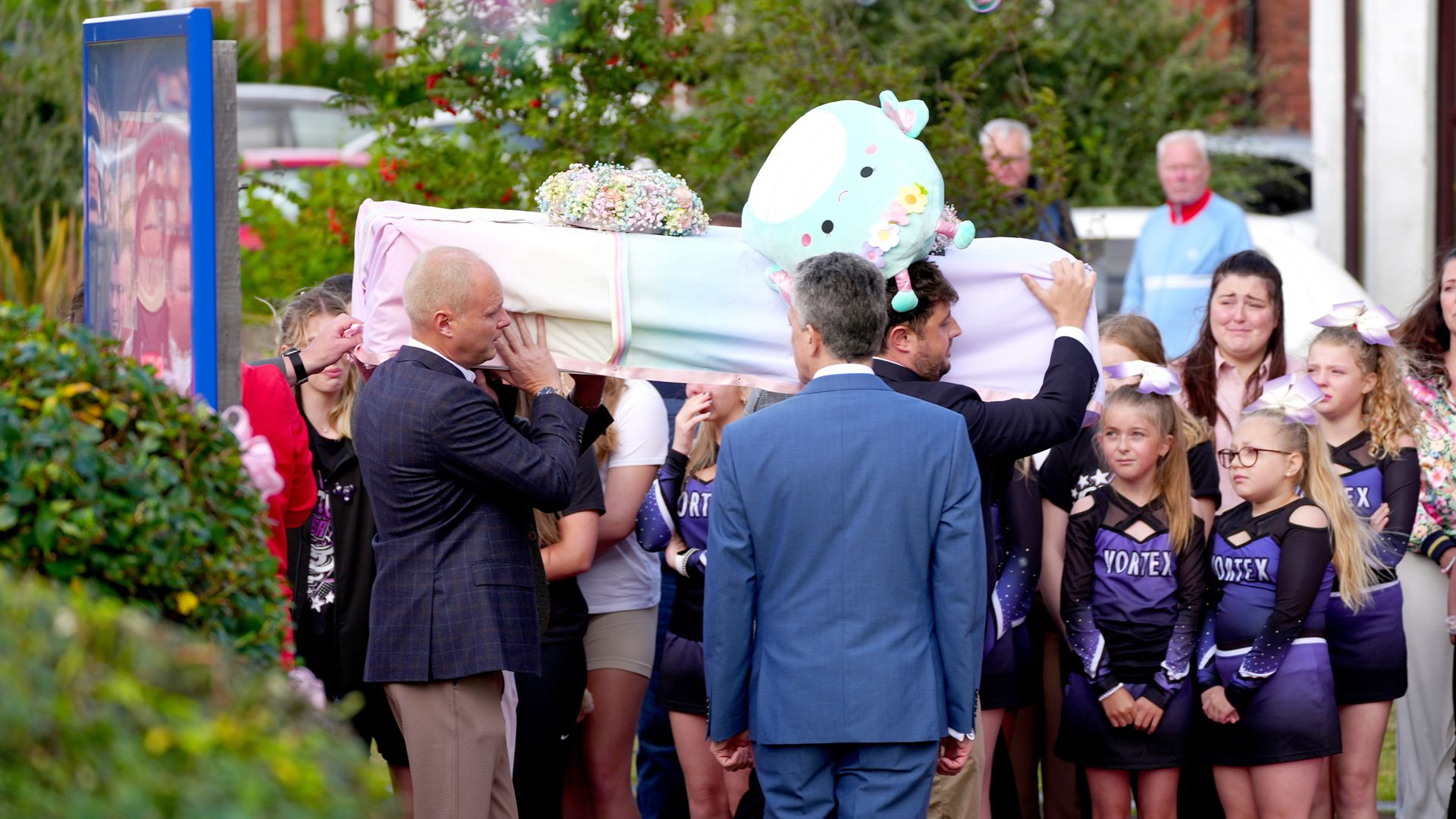 ‘Elsie’s Special Day’: Southport victim’s family hold funeral for ‘unforgettable daughter’