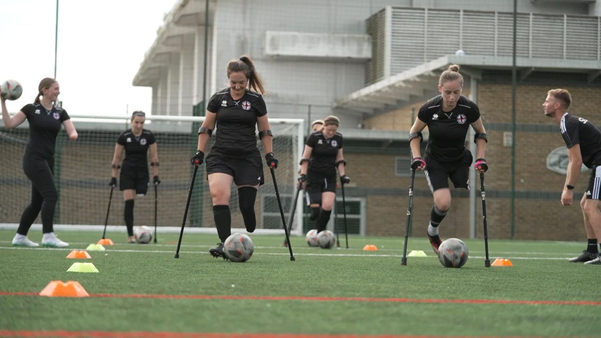 ‘We have a chance to win a trophy’: England’s women’s amputee footballers hoping to make history