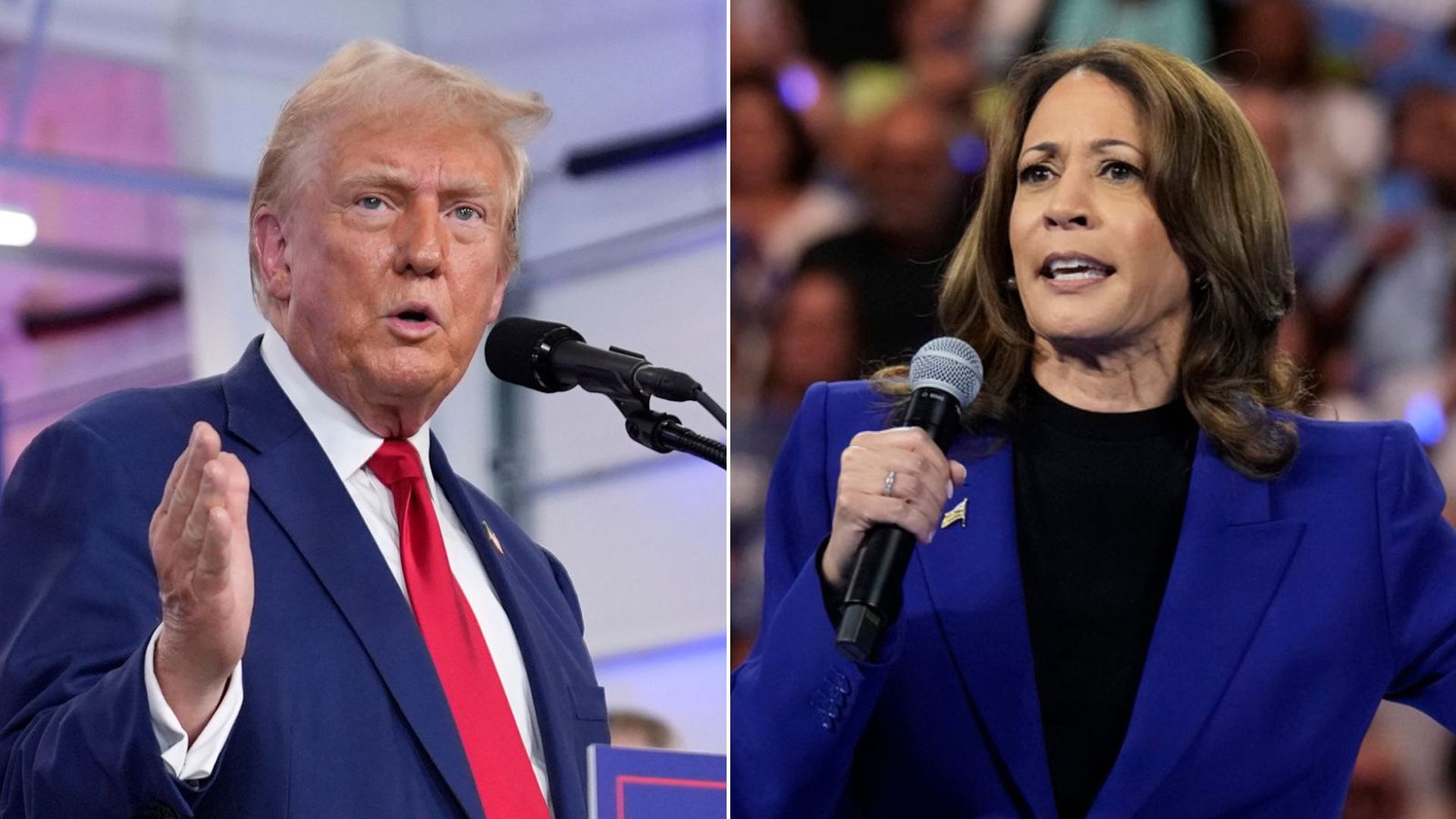 Trump agrees to debate as Harris confirms first interview since Biden withdrawal