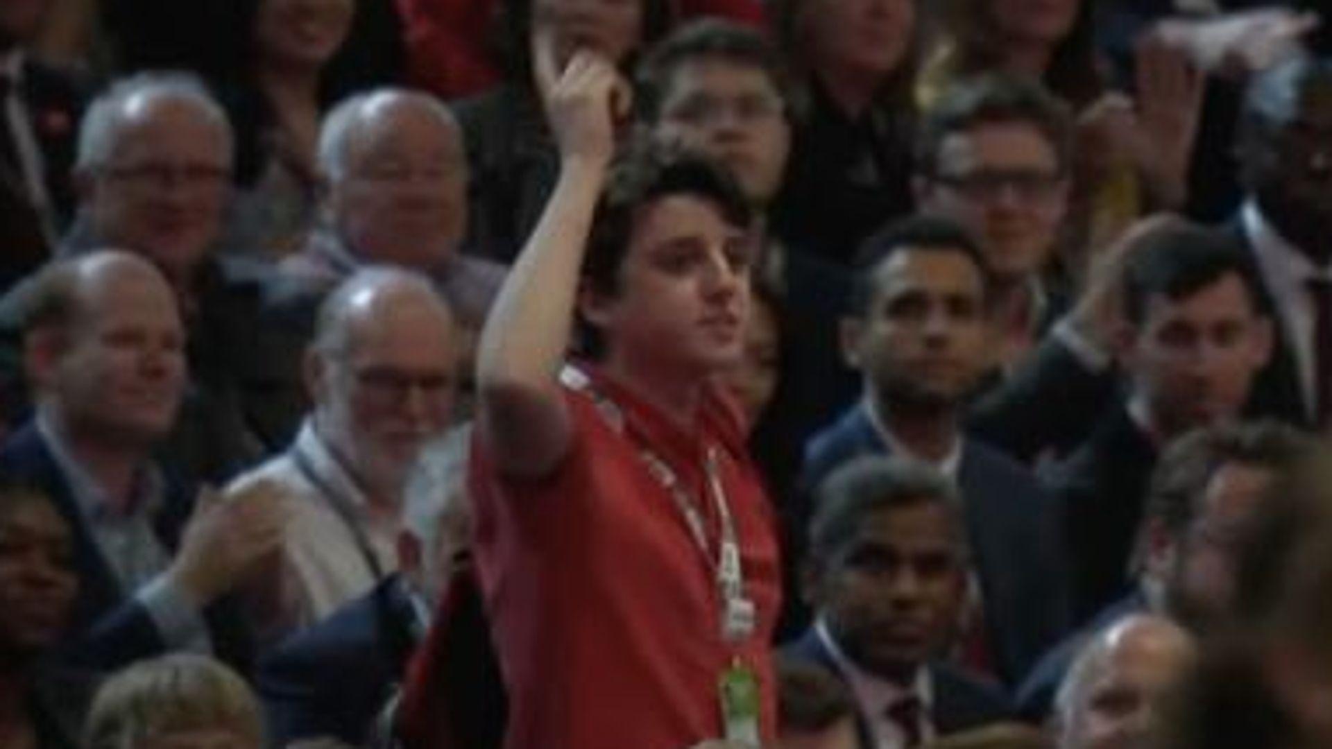 Student heckler says Starmer ‘won’t lift a finger’ to help Gaza