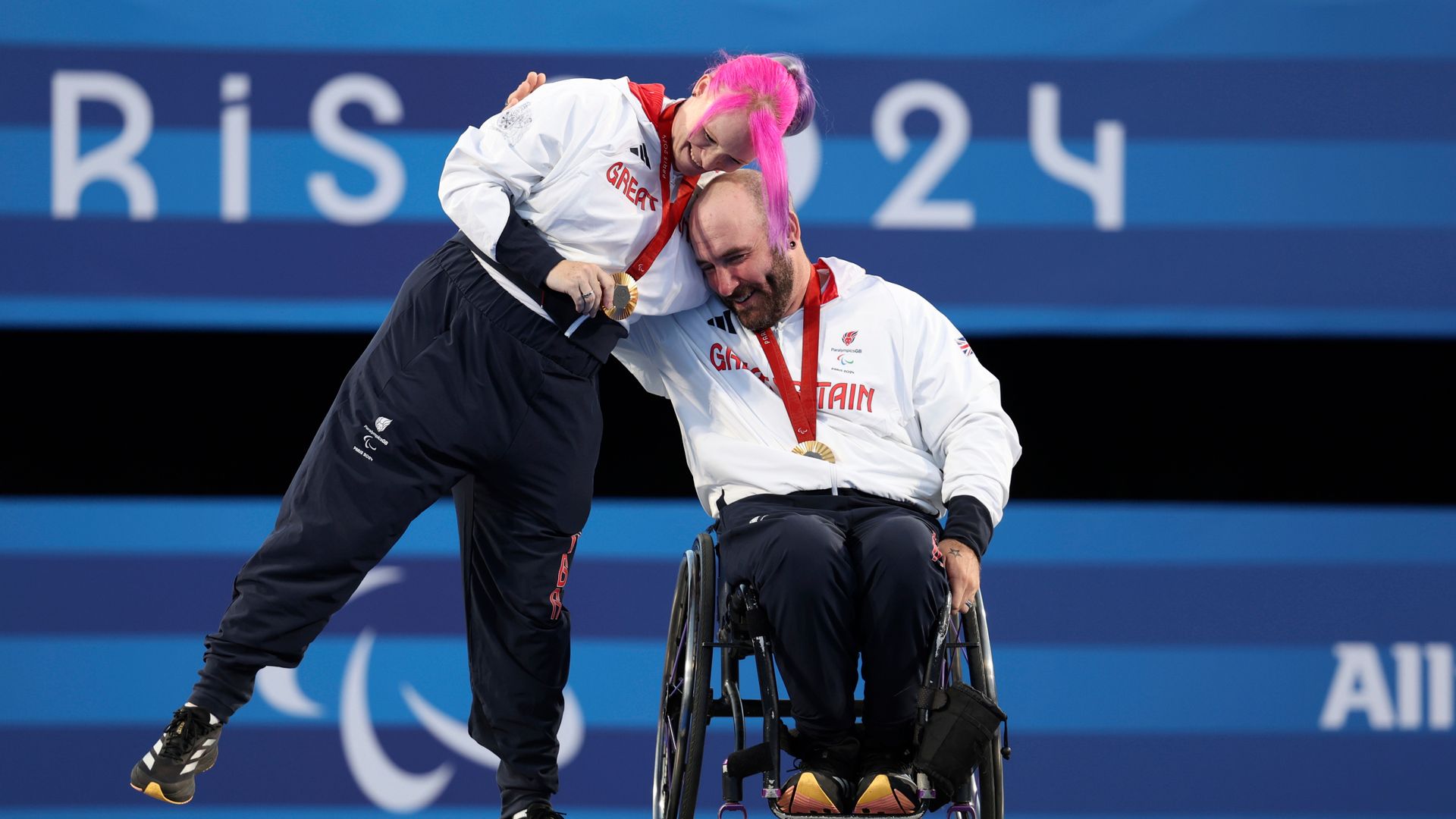 Pregnant Team GB archer wins Paralympic gold to claim second medal