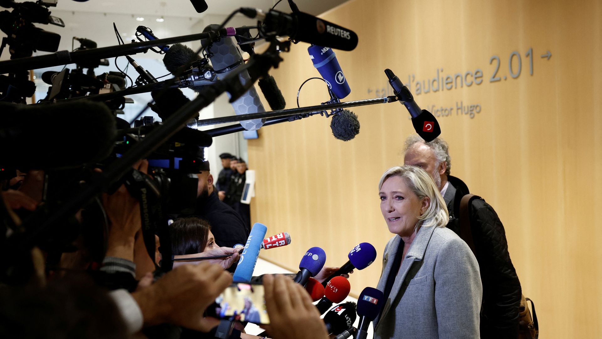 Marine Le Pen facing next great battle in embezzlement trial