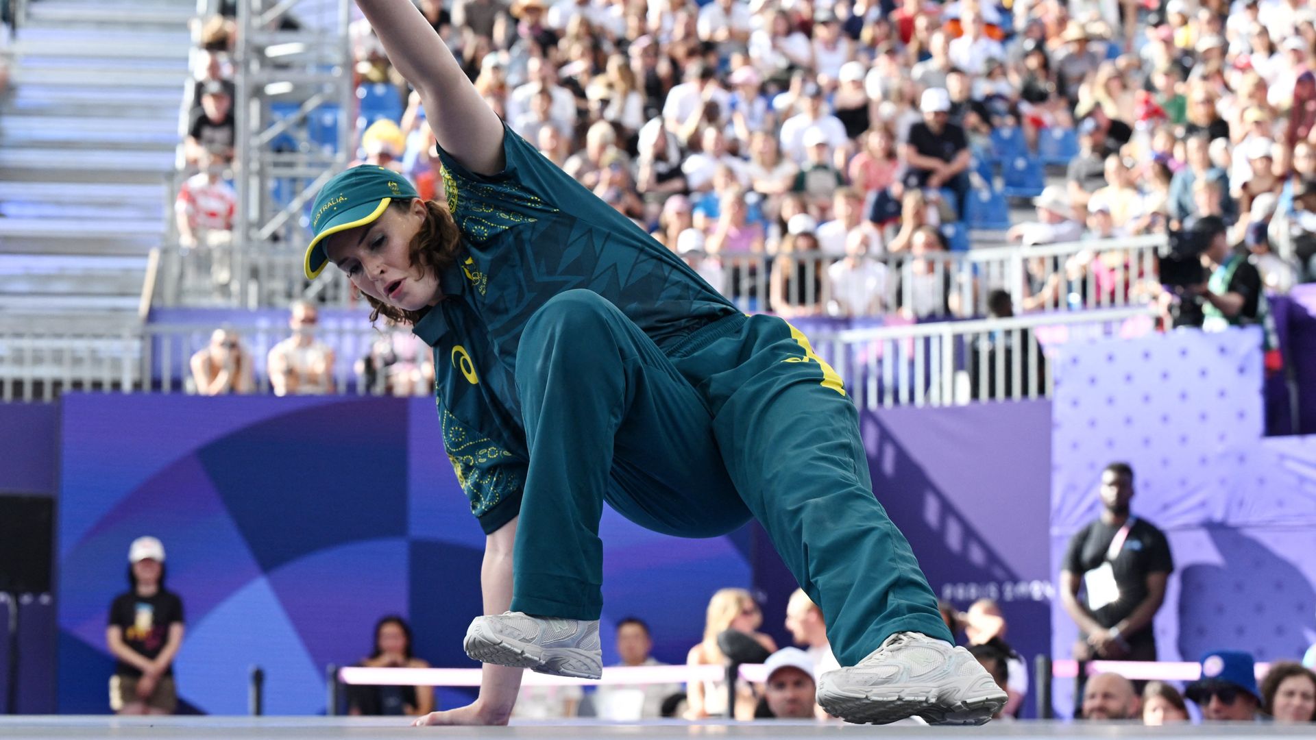 Australian breakdancer mocked over her performance at the Olympics tops world rankings