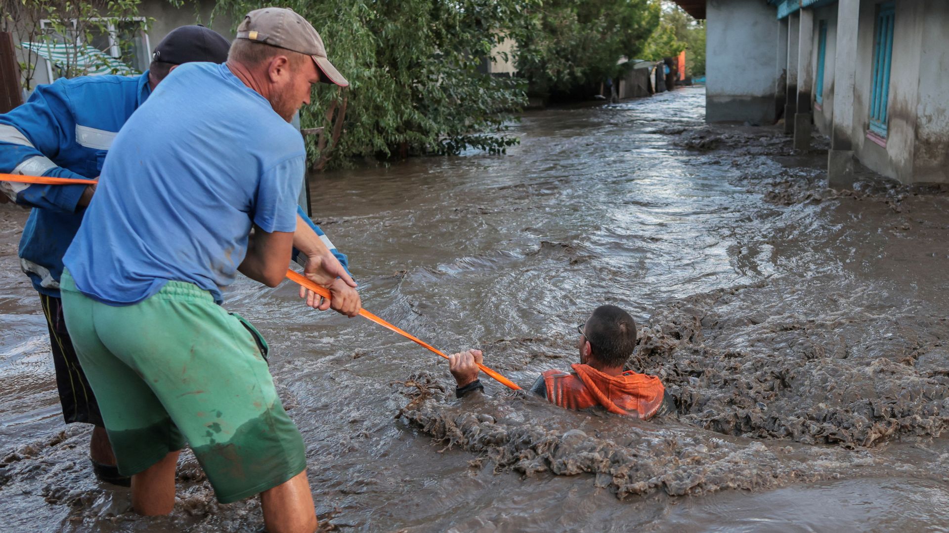 At least six dead as eastern and central Europe battered by rain and flooding