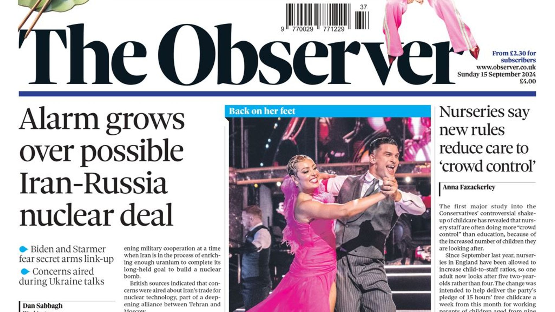 Guardian Media Group in talks to sell The Observer to Tortoise Media