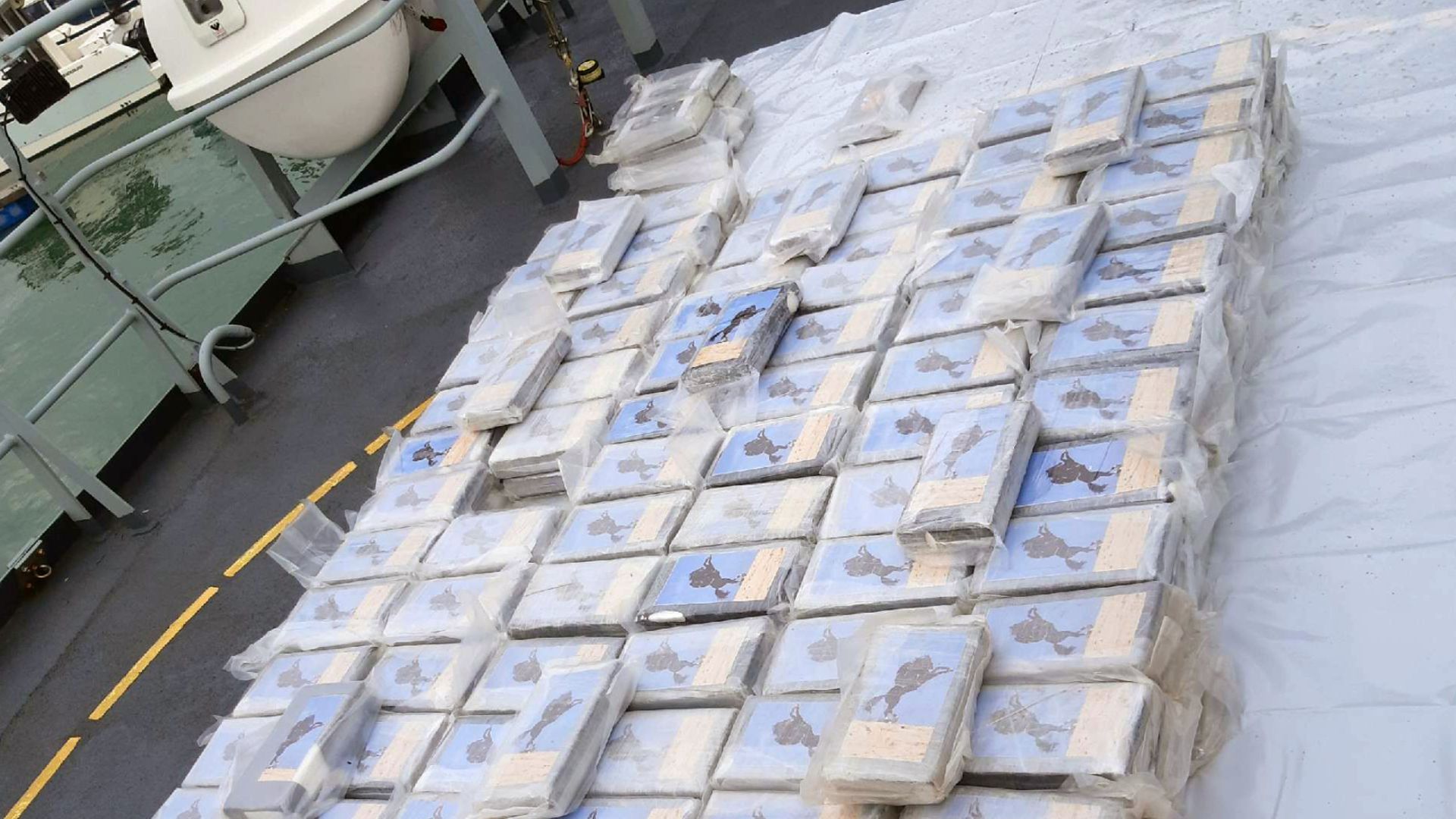 Four men arrested after 400kg cocaine haul found on fishing boat