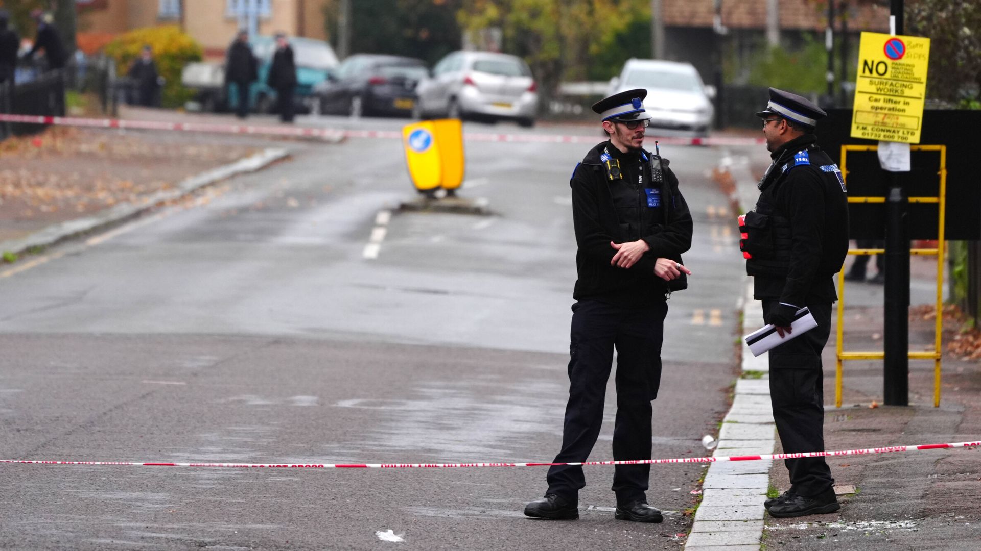 Manhunt after one killed and two injured in London shooting