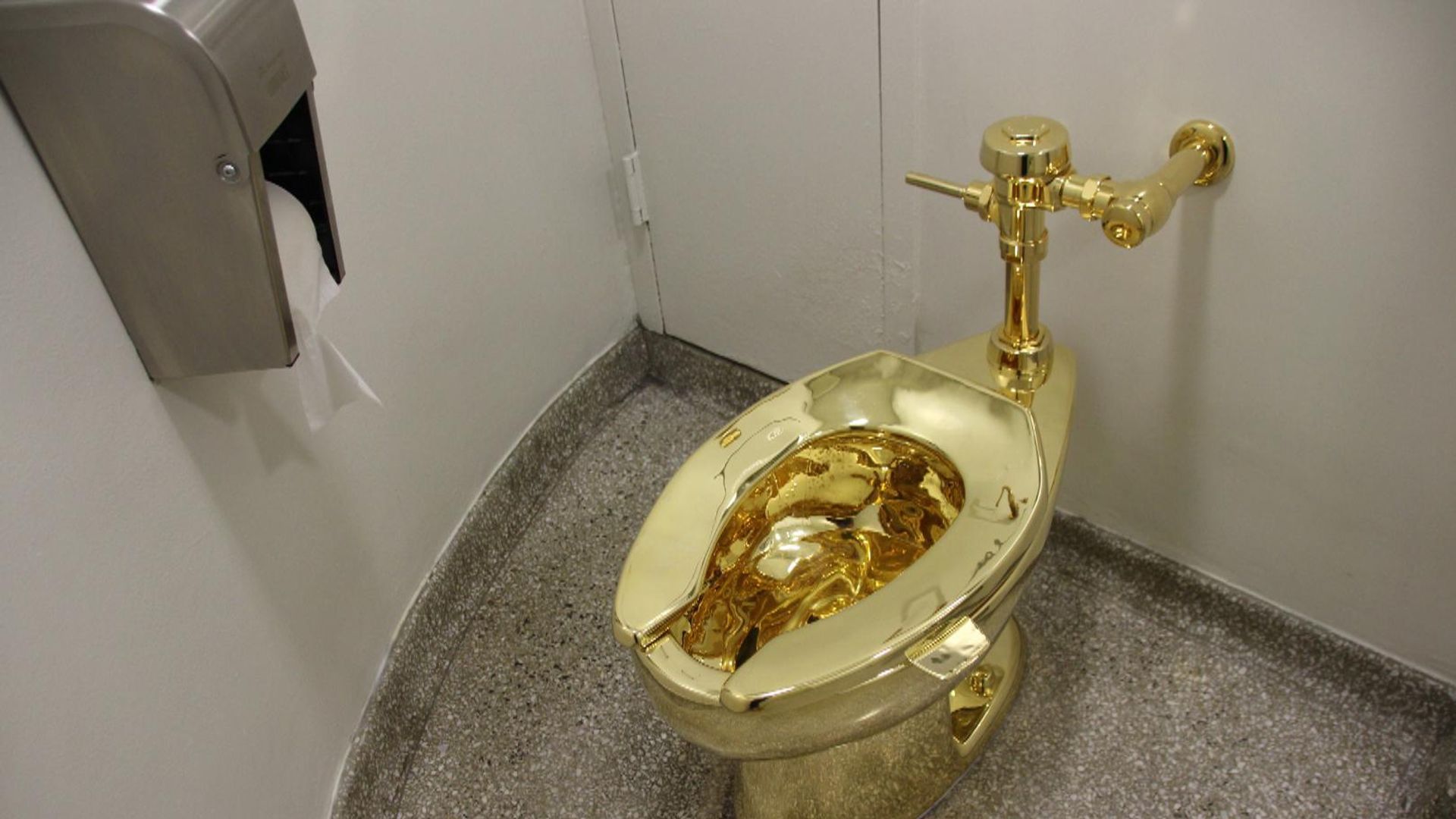Two men jailed for their roles in theft of £4.75m gold toilet
