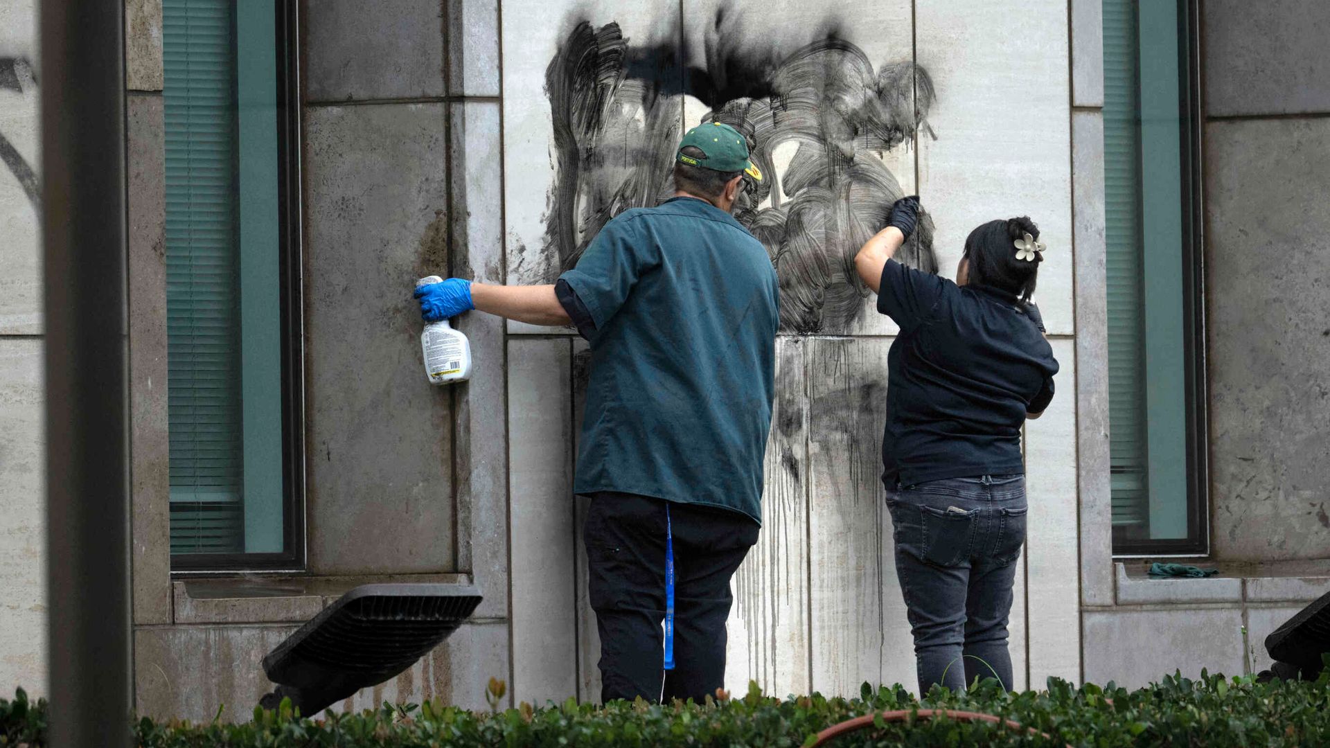 LA mayor imposes curfew ‘to stop the looting’ as police make 197 arrests