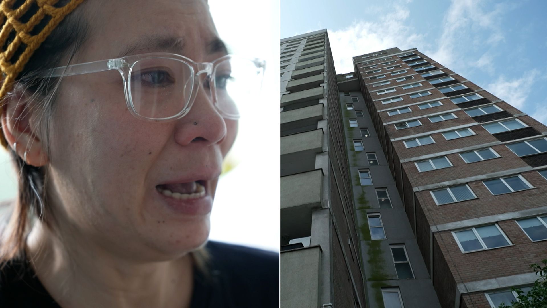 Inside the tower block so dangerous residents face being kicked out at any moment