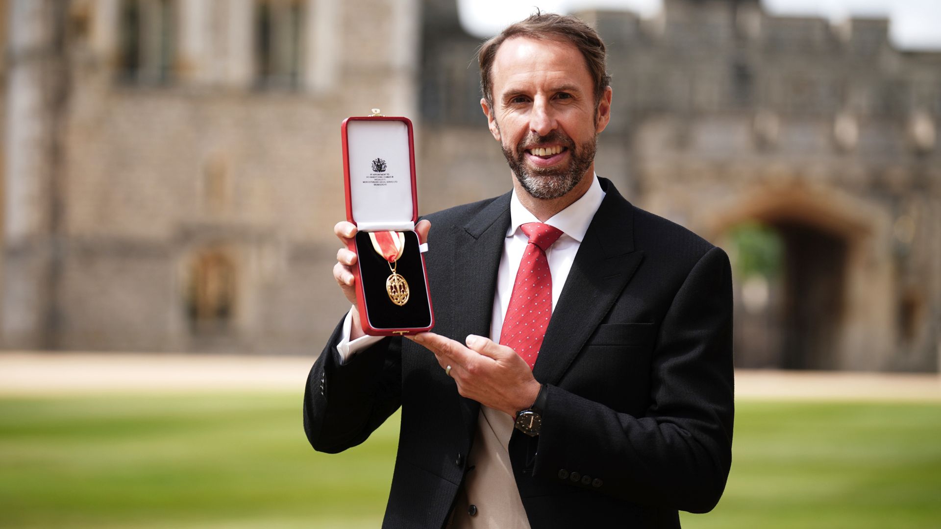 ‘Amazing honour’: Ex-England boss Gareth Southgate receives knighthood
