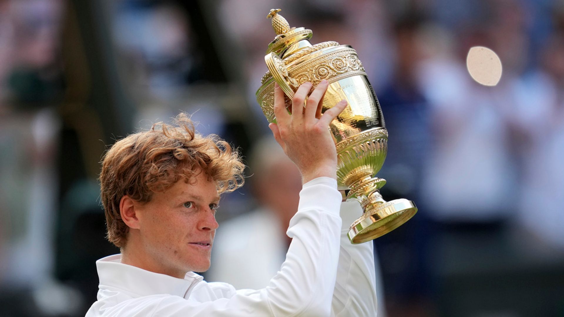 Sinner wins first Wimbledon title