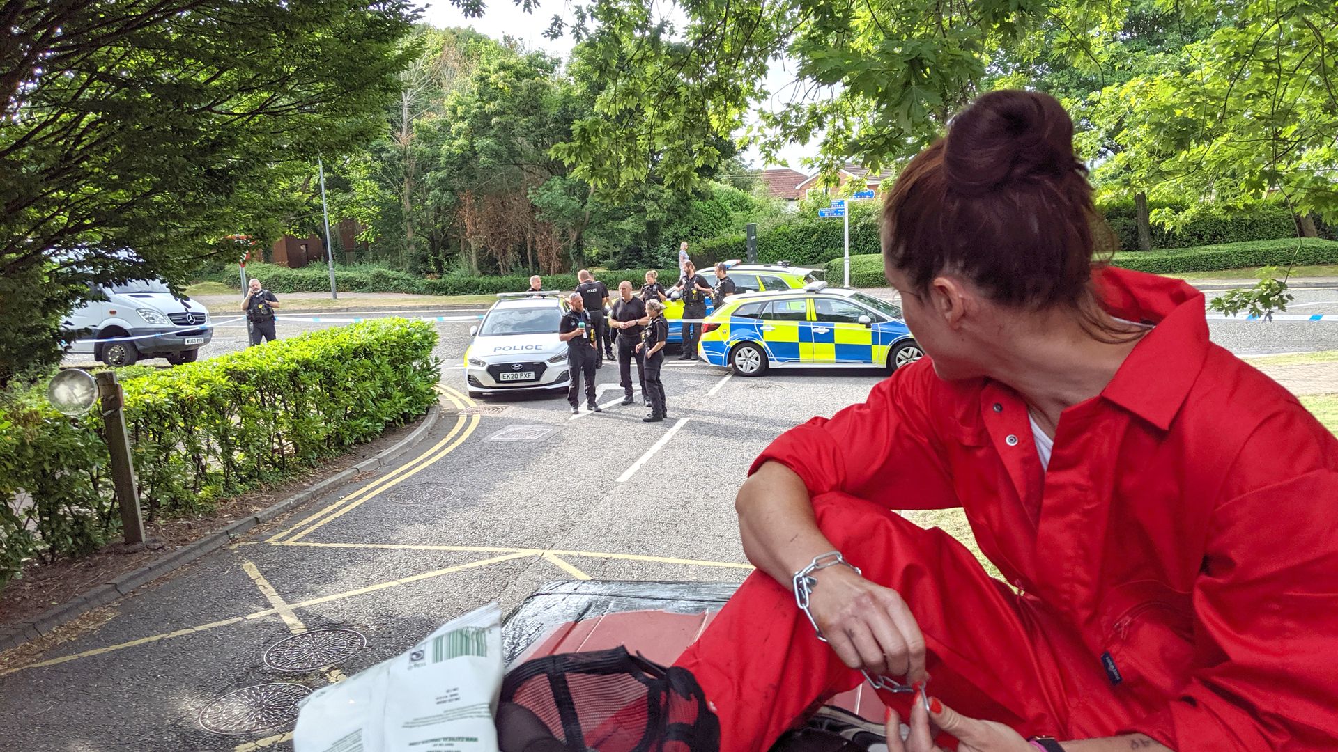 Two arrested after Palestine Action claimed it blocked Israeli defence firm’s UK site